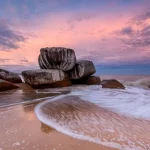 Pasir Panjang Beach Singkawang A Tourist Destination Offering Peaceful Seas and Natural Beauty
