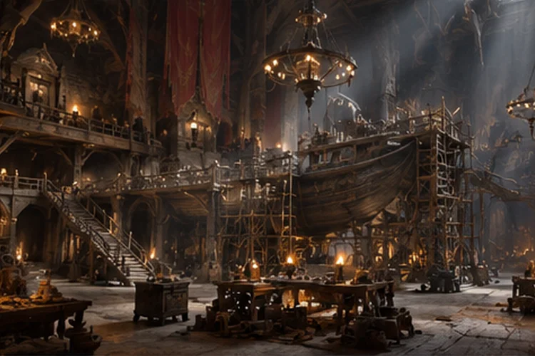 Advanced Set Design for Immersive Fantasy Film Environments